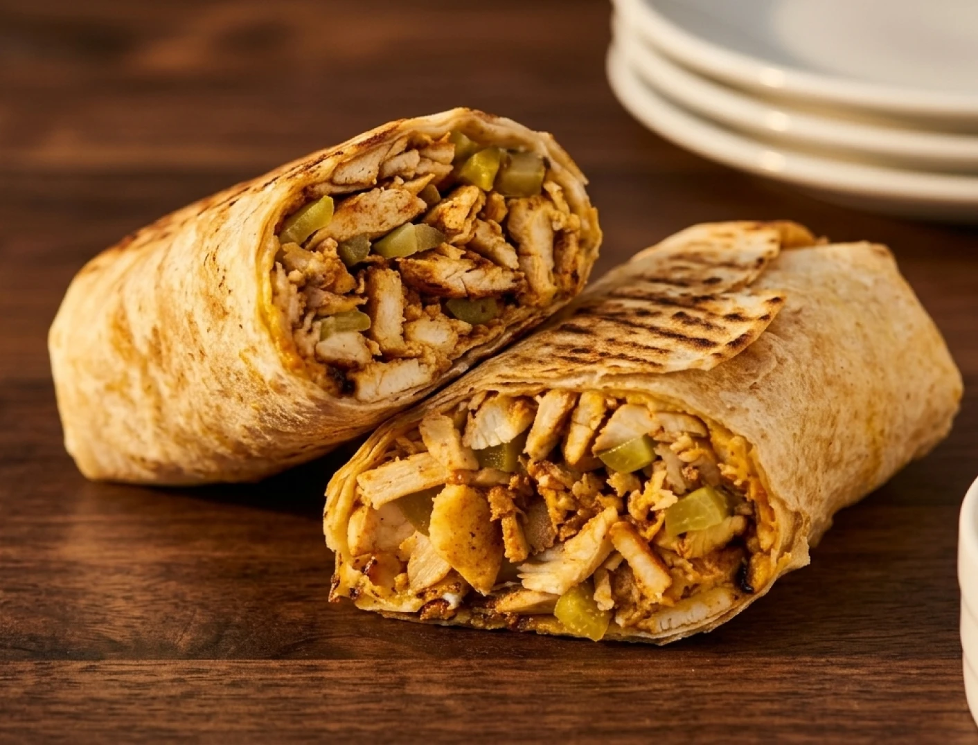 Delicious wrap for delivery
